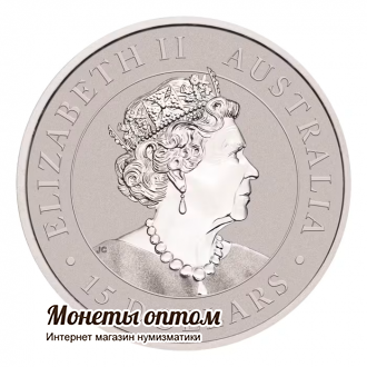 Австралия Кукабарра 2022 год платина 1/10 унции